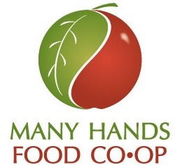 Many hands food co-op logo